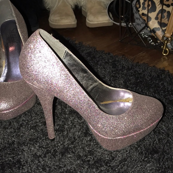 Glitter Platform & Evening Clutch Bundle - Picture 3 of 7